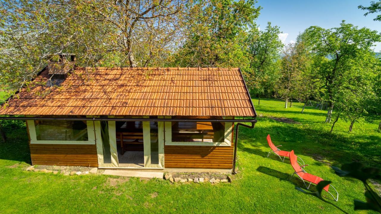 Holiday Home "Sleme" With Jacuzzi, Big Garden And Arbor With Fireplace Skrad Exterior foto