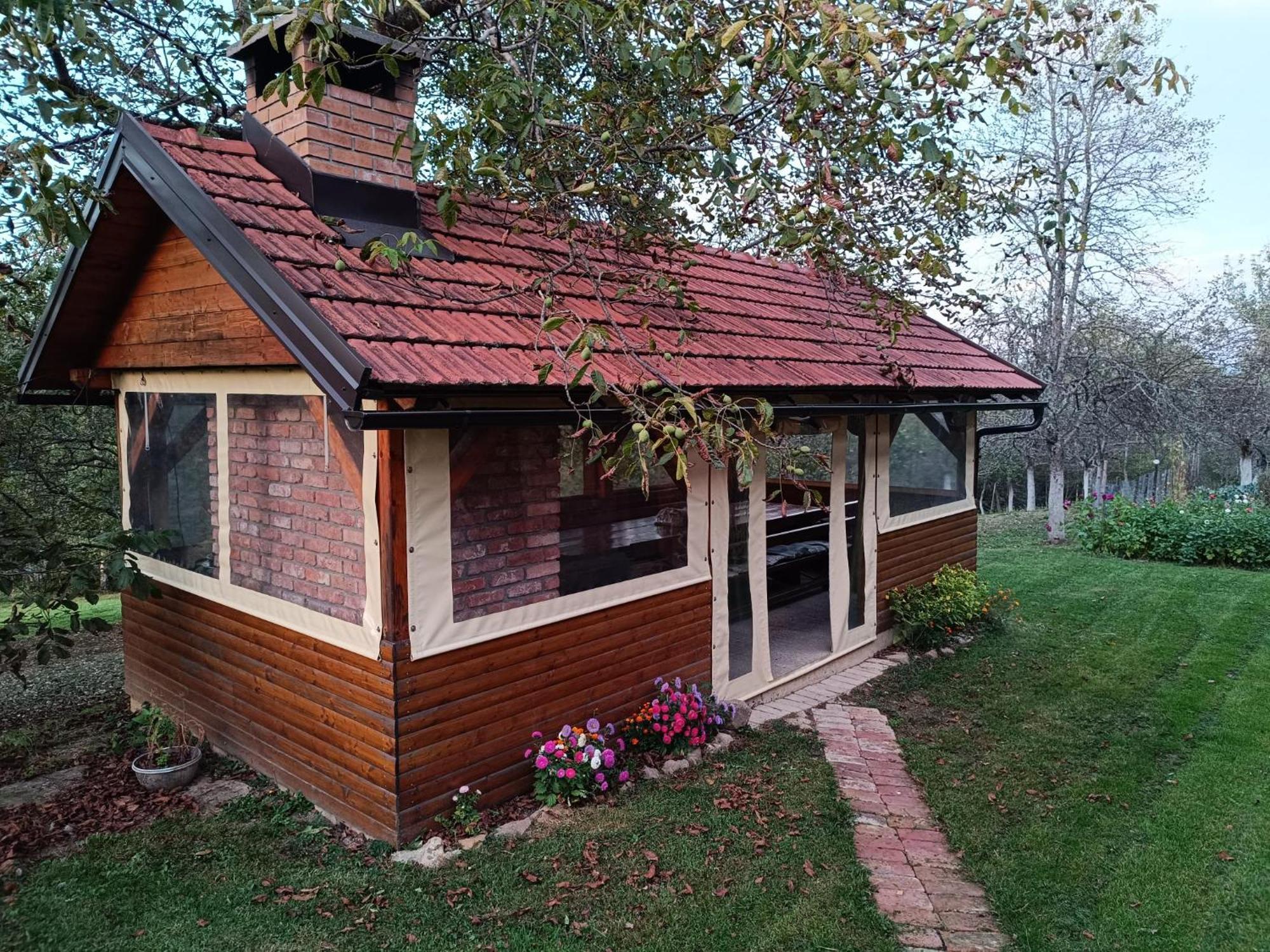 Holiday Home "Sleme" With Jacuzzi, Big Garden And Arbor With Fireplace Skrad Exterior foto